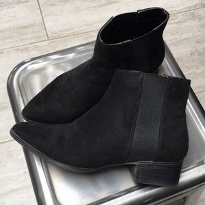 Black Booties Size 5.5